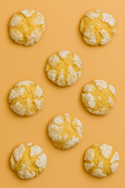 Lemon Crinkles Cookies