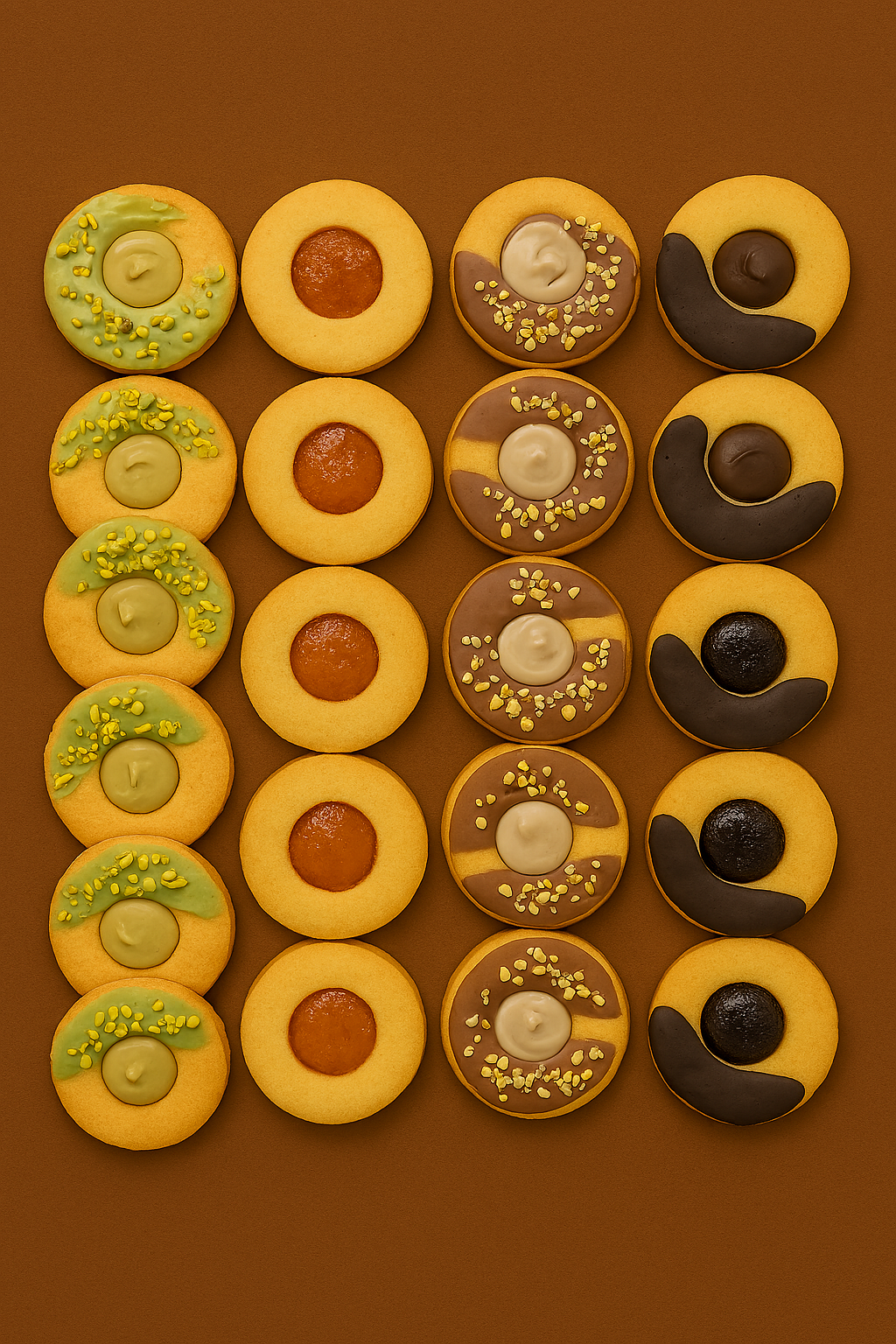 "Bull's Eyes" Biscuits